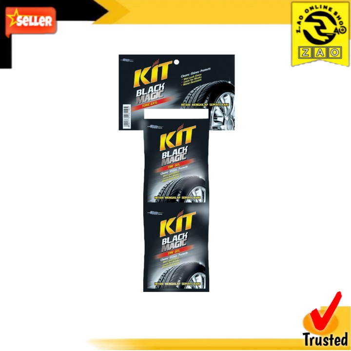 Kit Black Magic Tire Gel Sachet Plastik 35Ml