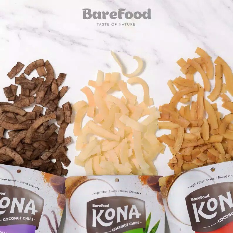 

Barefood – Kona Coconut Chips - Keripik Kelapa - 45gr