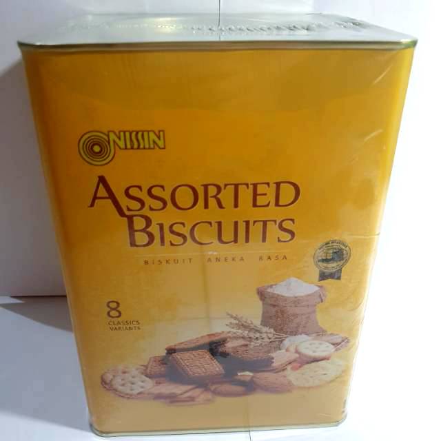 NISSIN ASSORTED YELLOW 1100 GRAM - KUE KALENG