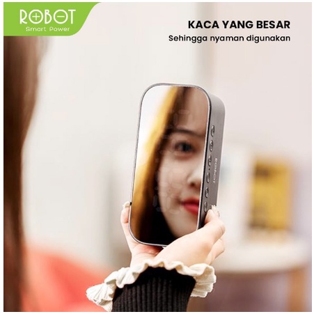 itstore Speaker Bluetooth Robot RB560 Alarm Clock LED Indicator Bluetooth 5.0 Original - Garansi 1 Tahun