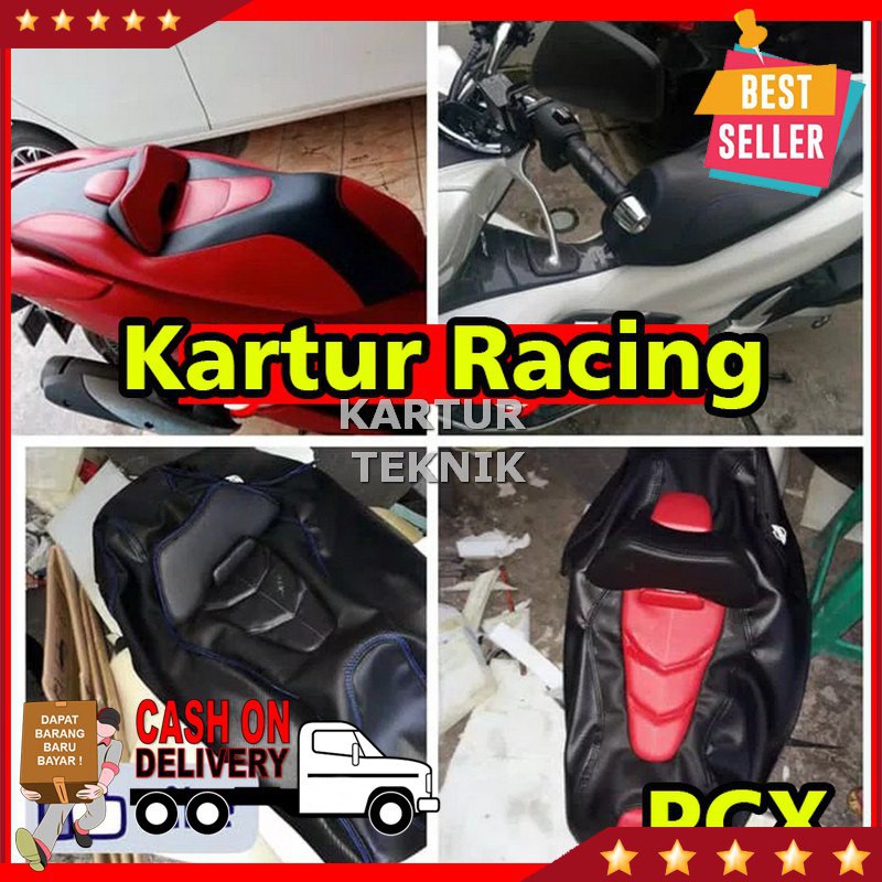 kulit jok mbtech aksesoris PCX Nmax Aerox Xmax Freego Vario DLL