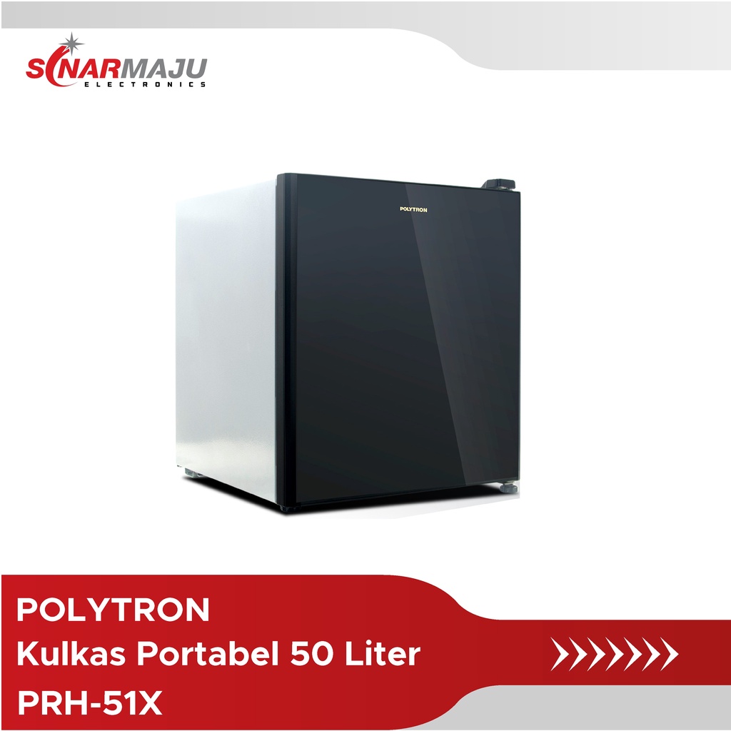 Kulkas Mini Portabel Refrigerator 50 Liter Polytron PRH-51 PRH51