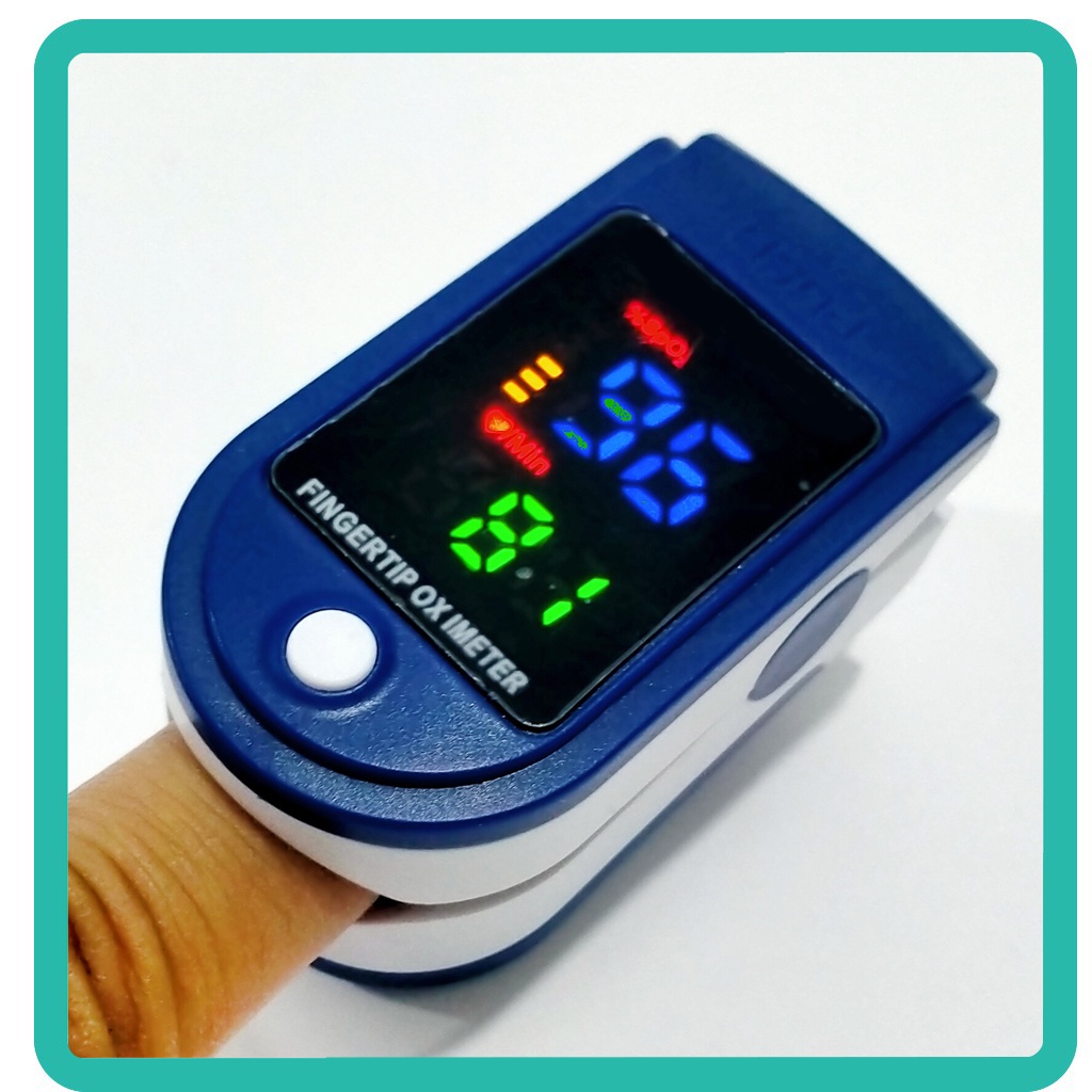 Pulse Oxymeter Oximeter  Alat Saturasi Oksigen Alat ukur kadar oksigen fingertip oximeter