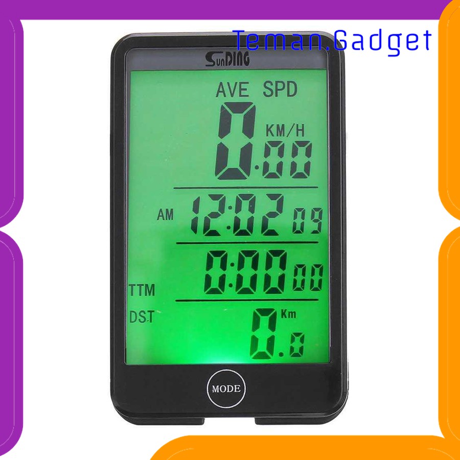 TG-IB276 SUNDING ODOMETER SPEEDOMETER WIRELESS MONITOR SEPEDA - SD-576C