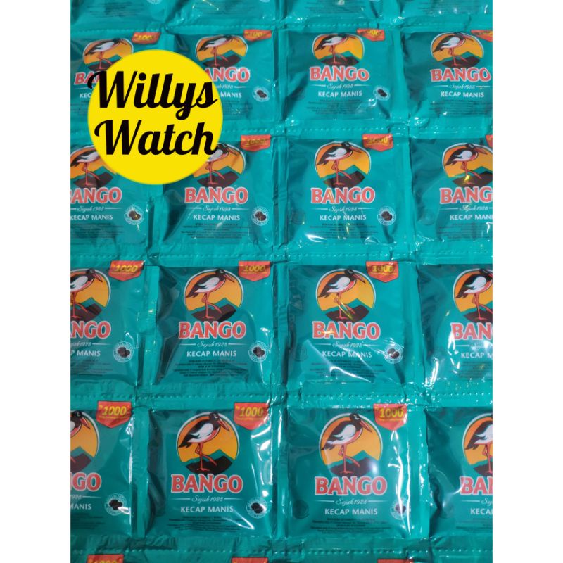 

KECAP BANGO SACHET 20 ml (ECER) kemasan 1000 an