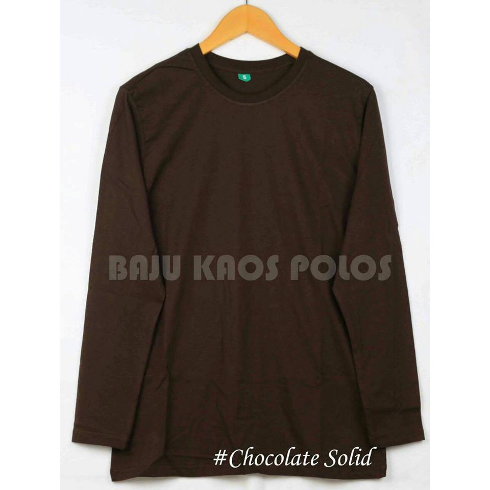 BAJU KAOS POLOS GREEN FORESTHIJAU BOTOL LENGAN PANJANG KAOS COMBET