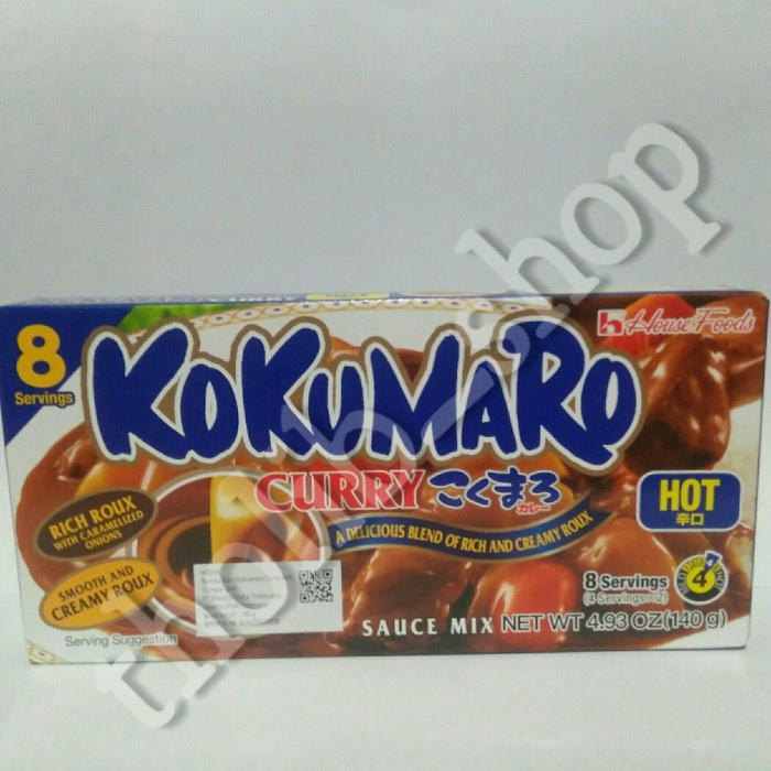 

Hous foofs kokumaro cury medium hot 200 gram