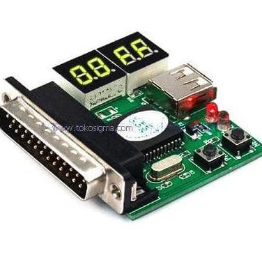 DB25 M - USB 4-Digit PC Analyzer Diagnostic Card Motherboard