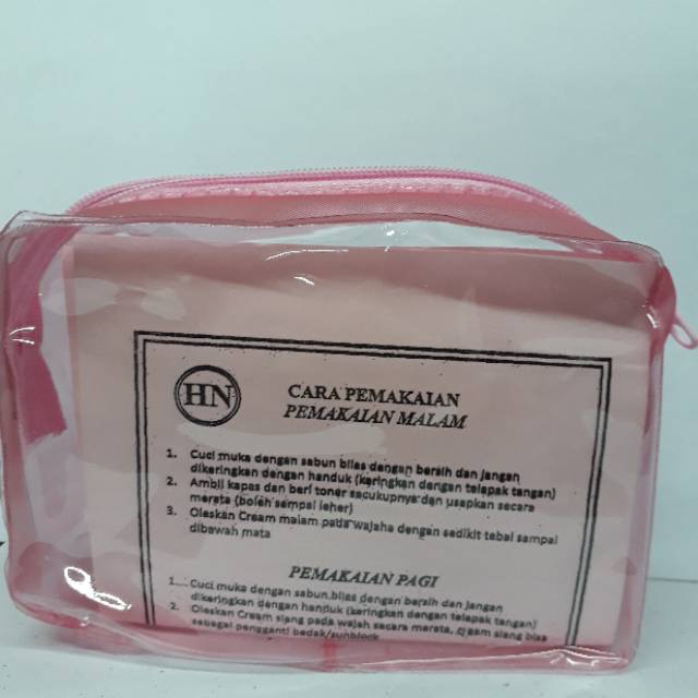 CREAM HN DOMPET / PINK KENTAL .