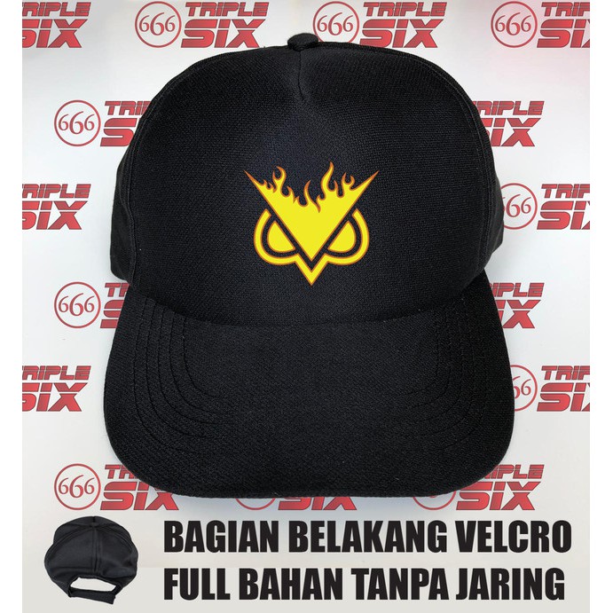 Topi Full Bahan Vanoss Gaming Flame