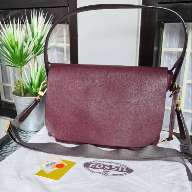 Fossil Maya flap large crossbody ori