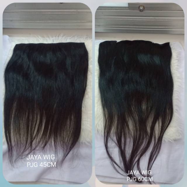 HAIRCLIP HUMAN HAIR /RAMBUT ASLI