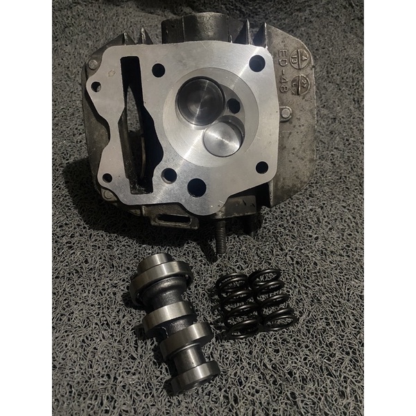 Head Kop krisma supra125 Rubahan Klep 28/24 Set Cam+Per Klep