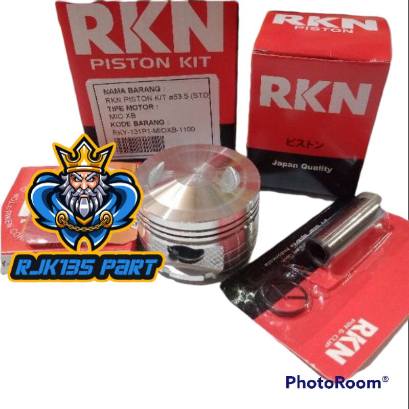 PISTON KIT SEHER SET RING BORE UP 130 CC 53,5/54/54,5 PEN 15 YAMAHA MIO XB SPORTY/MIO SMILE/GARNIS M