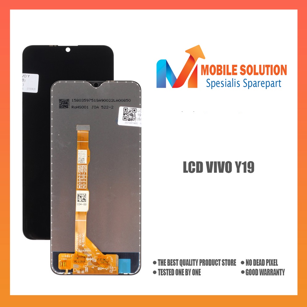 Grosir LCD Vivo Y19 ORIGINAL 100% Fullset Touchscreen Garansi 1 Bulan + Packing / Bubbel