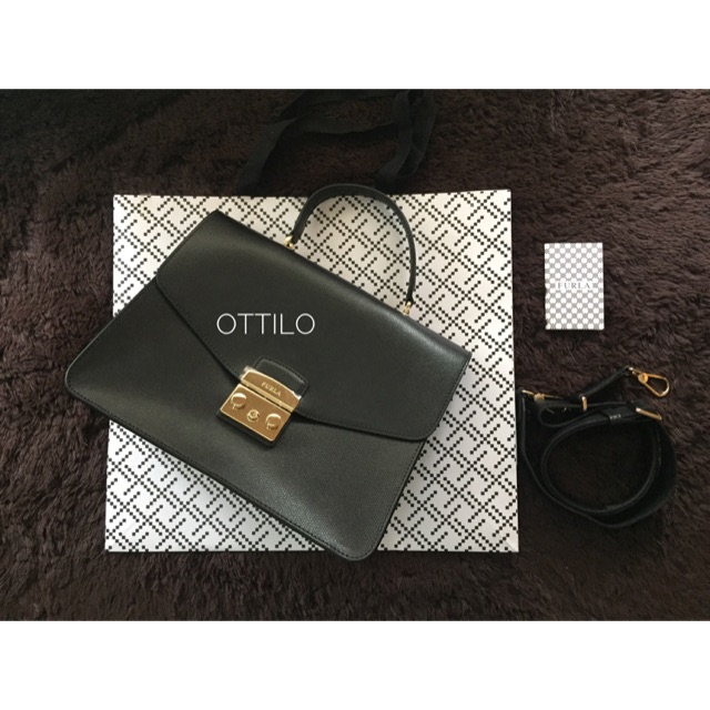 furla metropolis top handle medium