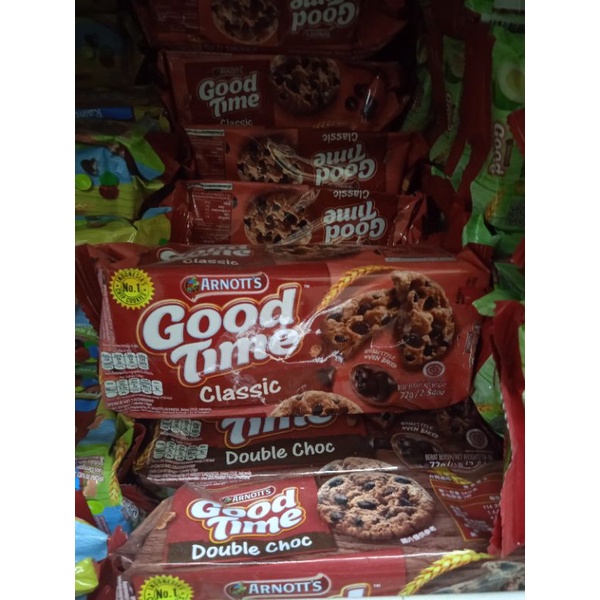 

Good Time Choco Chips Classic dan Rainbow 72 Gram