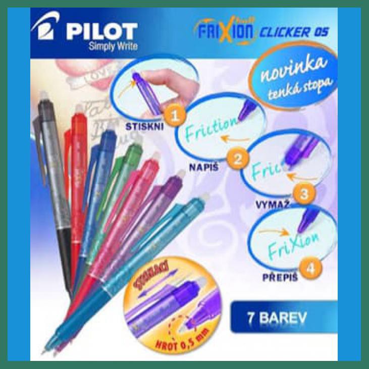 

PULPEN PILOT FRIXION CLICKER 3 IN 1 ( PULPEN 3 WARNA) ATK