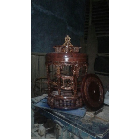promo sangkar perkutut mewah full kayu jati
