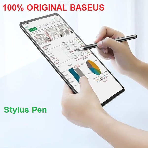 Baseus Sylus pan Universal Bisa semua Headphone dan Tablet Household Pen Stylus 2in1 Original