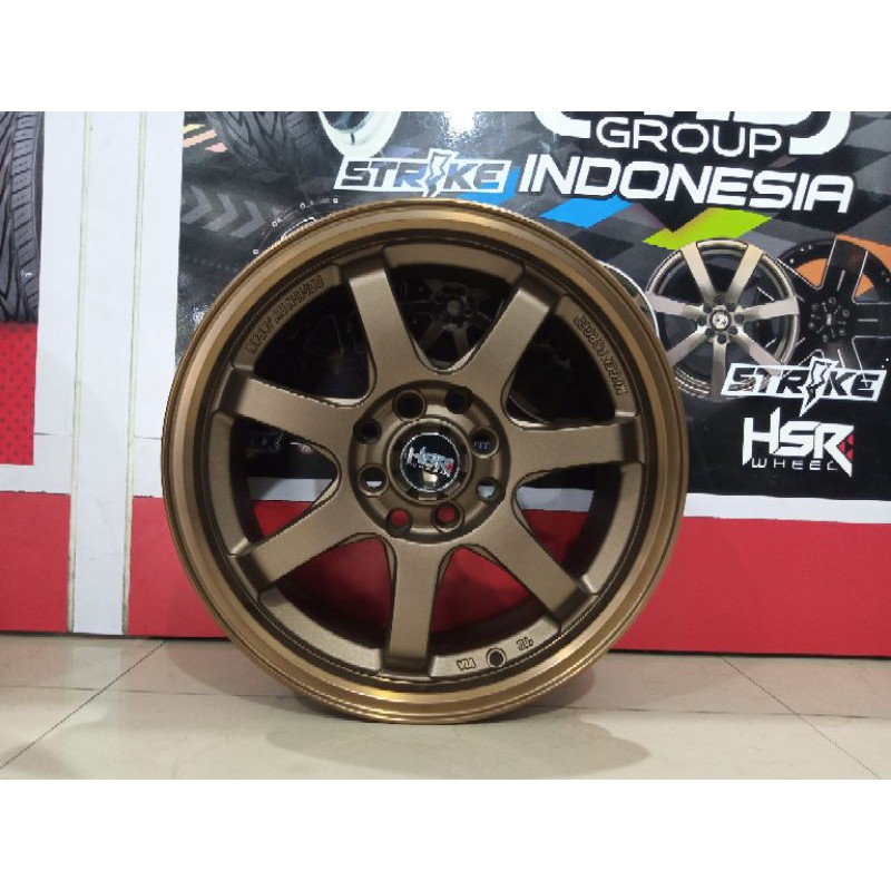 Velg TE37 Ring 15 Mobilio Livina Yaris swift Agya ayla brio calya sigra sirion