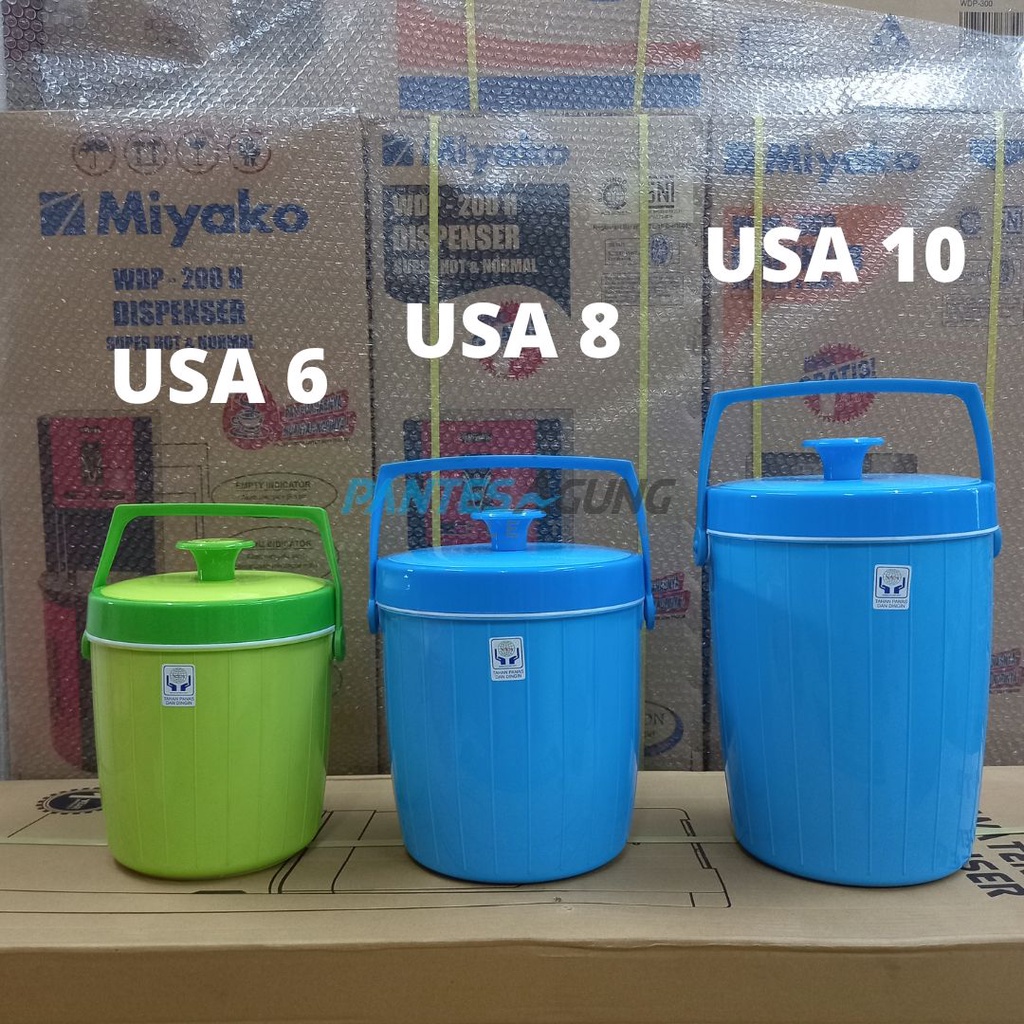 Termos Nasi Maspion 6 8 10 14 17 20 26 30 / Termos Es / Rice Ice Bucket USA