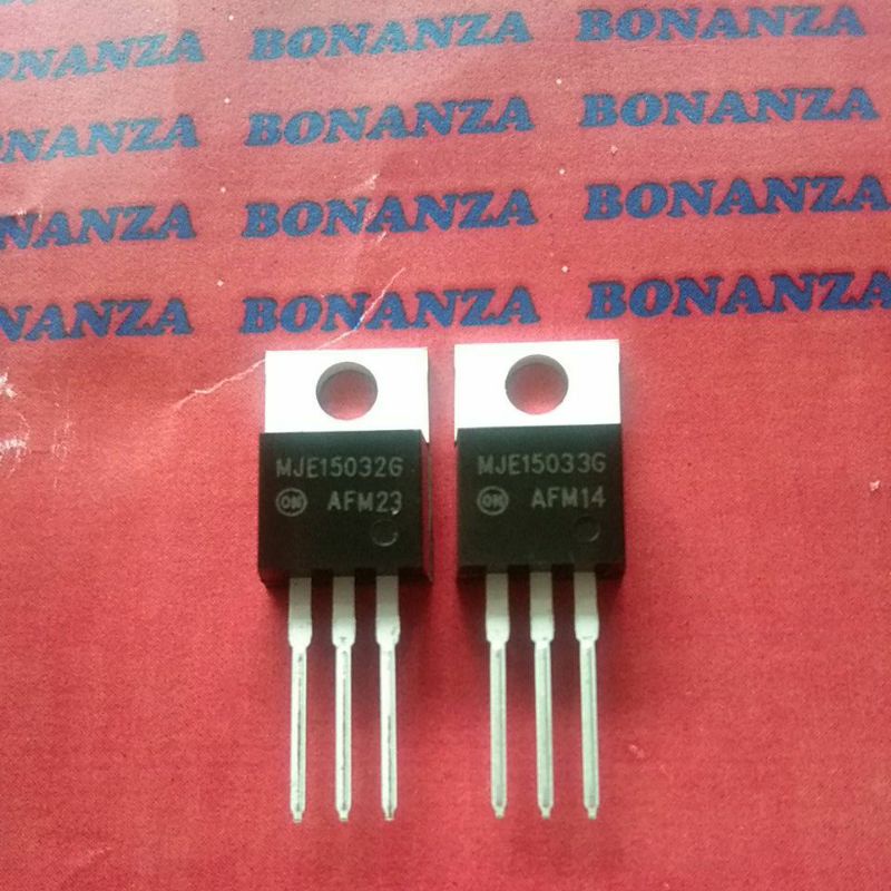 Mje 15032/15033 sepasang transistor mje15032/33 Onsemi