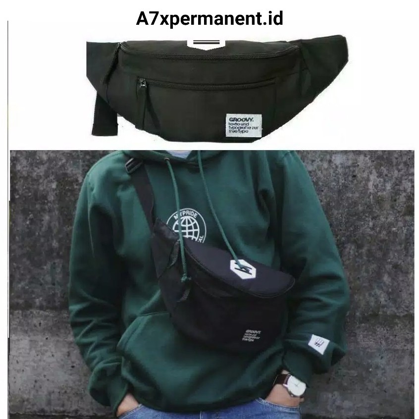Tas selempang oval