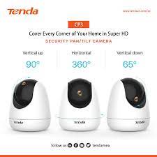 Tenda CP3 Security Pan / Tilt Camera CCTV IP Cam 1080P 360 Derajat