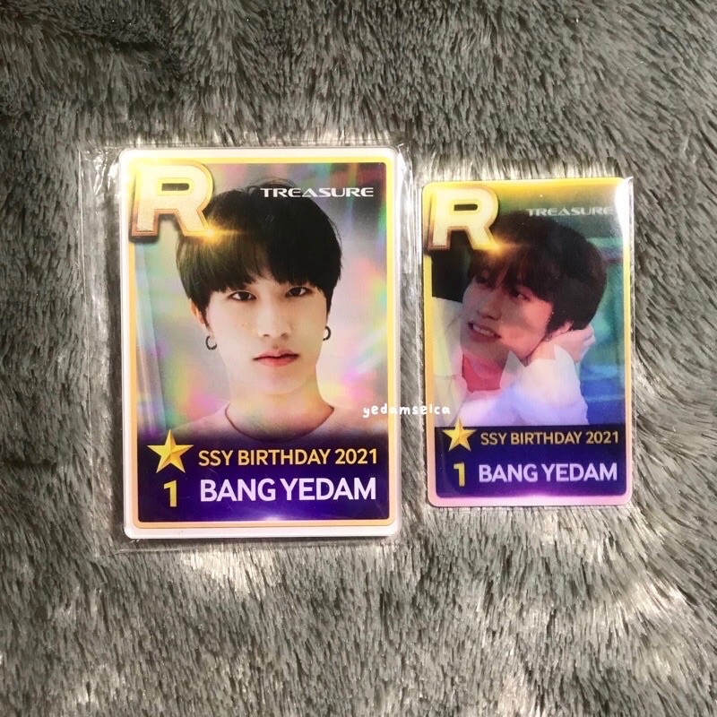[BACA DESKRIPSI] RARE PHOTOCARD TREASURE SUPERSTAR R CARD SSY BIRTHDAY 2021 BANG YEDAM TREASURE, PHO