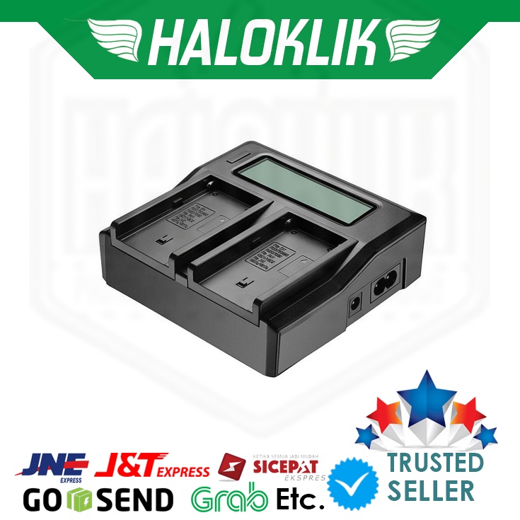 Kingma LCD Dual Battery Charger For NP-F970 NP F970