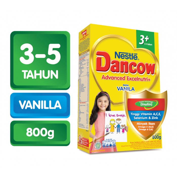 

Dancow 3+ Vanilla 800gr