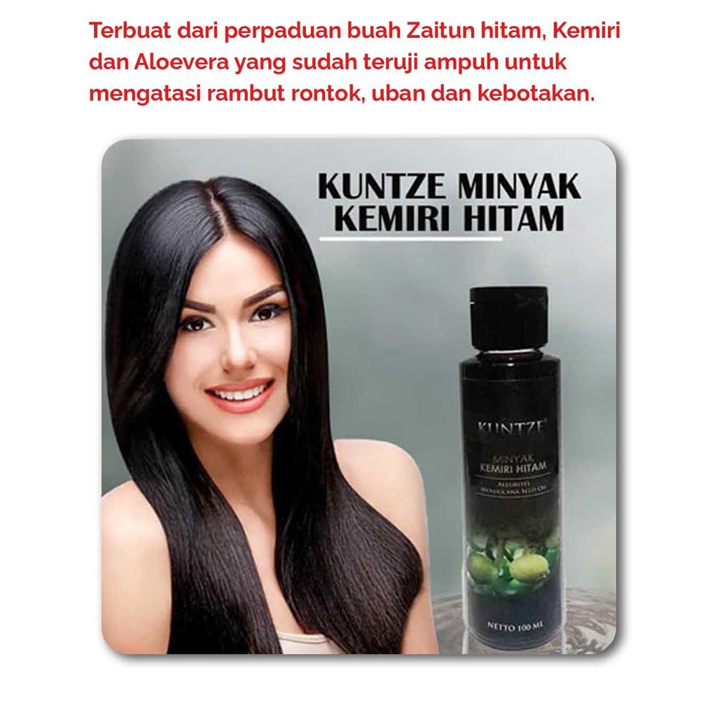 KUNTZE Minyak kemiri GIRLSNEED