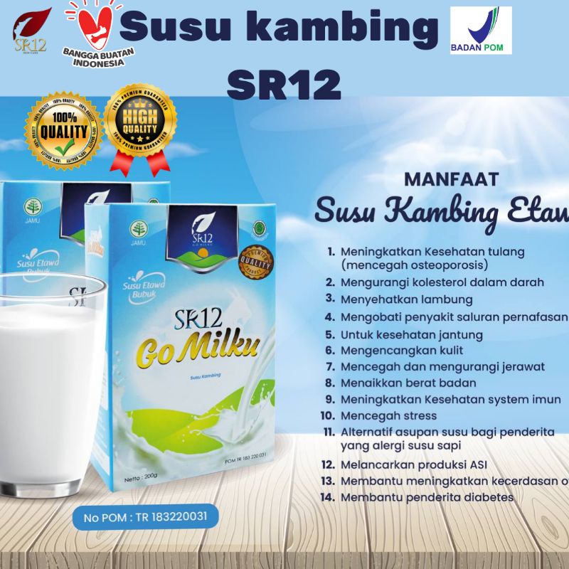 

GO MILKU SR12 SUSU KAMBING ETAWA PENGEMUK BADAN PREMIUM BUBUK HALAL BPOM MENINGKATKAN KESEHATAN DAPAT MENGOBATI PENYAKIT DALAM