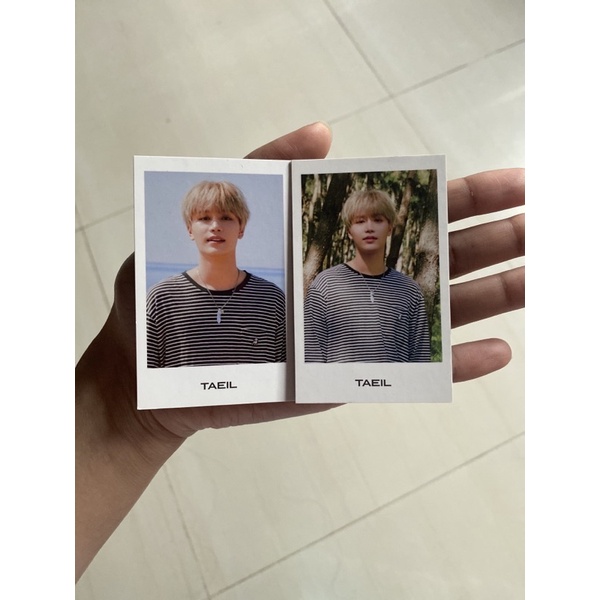 PC Photocard taeil & yuta pola mini kolbuk