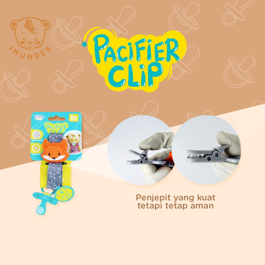 Imundex Pacifier Clip Mix Tali Empeng