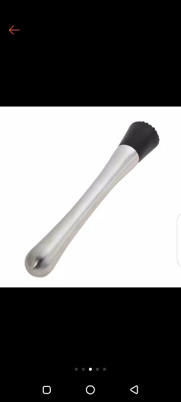 Bar Mixer Mojito Diy Cocktail Tools - Silver