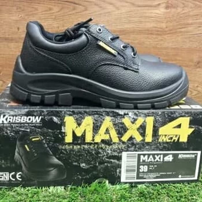 Sepatu Safety Sepatu Pengaman Maxi 4 Inch Original Krisbow