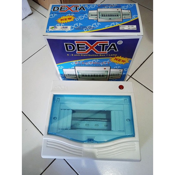 Box MCB Module 8 Group Grup IB Inbow Tanam + Lampu Indikator DEXTA