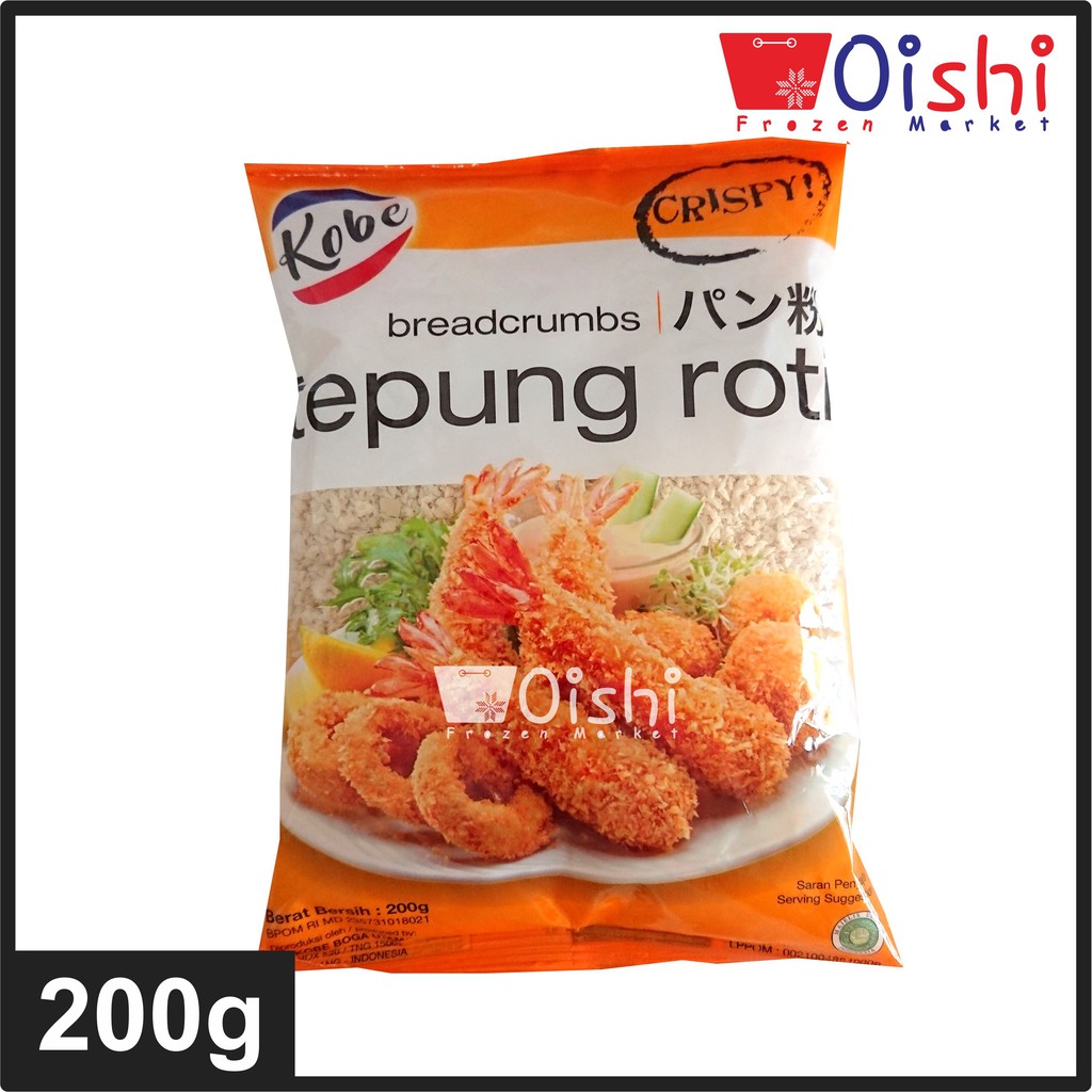 

Tepung Roti - Panir Kobe Crispy Breadcrumbs 200gr