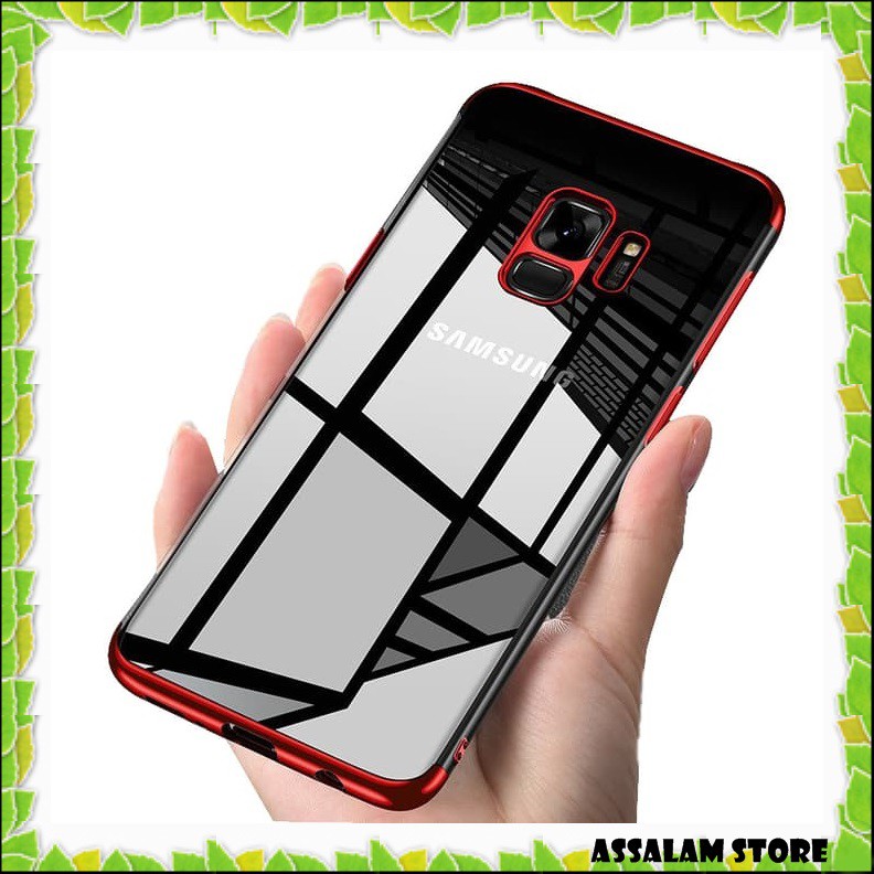 CASE SAMSUNG CASE CASING HP COVER HP SAMSUNG A6 SAMSUNG A6 PLUS PLATING AKSESORIS HP