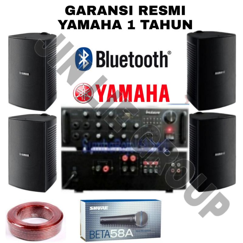 GROSIR PAKET SOUND KAFE YAMAHA 6 INCH 4 SPEAKER BLUETOOTH