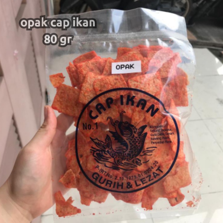 

OPAK PEDAS 80 GRAM CAP IKAN SNACKY MEDAN