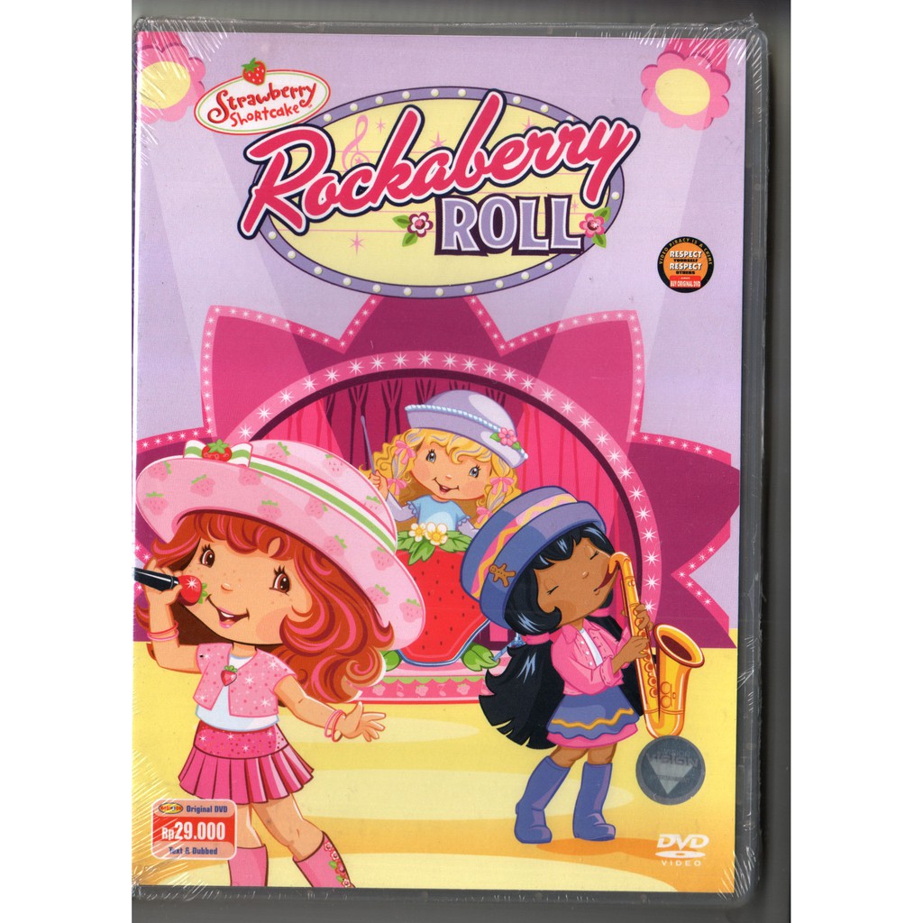 DVD STRAWBERRY SHORTCAKE ROCKABERRY ROLL