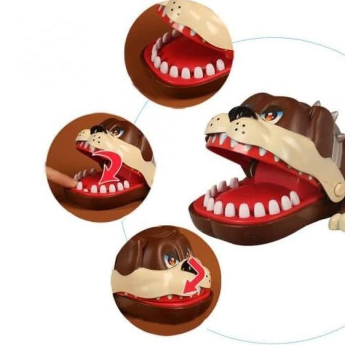 

14.84Ftgrdujh- Luck Dog Mainan Anak Gigit Jari - Lucky Dog Dentist Game -Toko-Boneka.