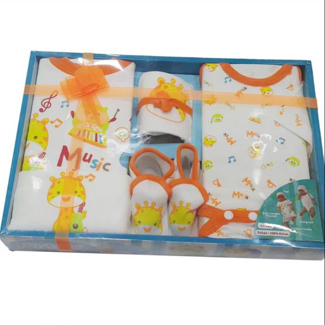 Kado Lahiran Bayi / Paket perlengkapan Bayi Baru Lahir / Baju Set Bayi Isi 2 / Baby Set Bayi Murah