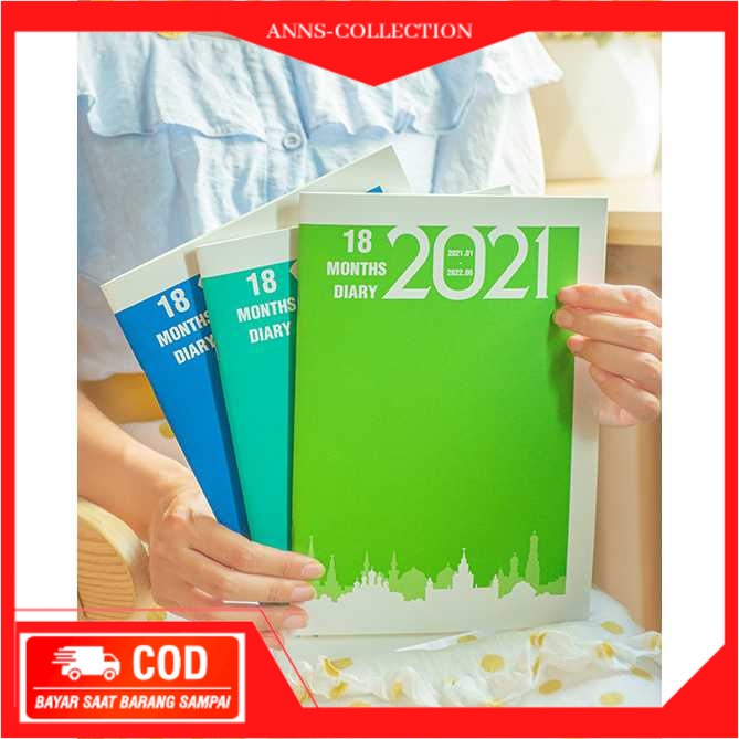 

[ANNS] -JIANWU Buku Diary Kalender Catatan Jurnal Harian Notebook - S253- JM