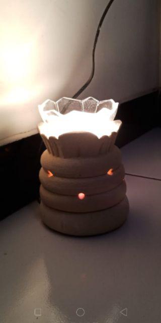 Tungku Aromaterapi Listrik/elektrik Aromatherapy Burner Bentuk Donut