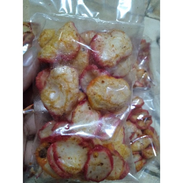 

krupuk seblak bantet pedas gurih