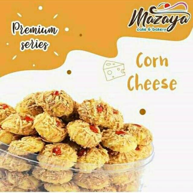 

Mazaya Cookies // Kue Kering Corn Cheese Premium